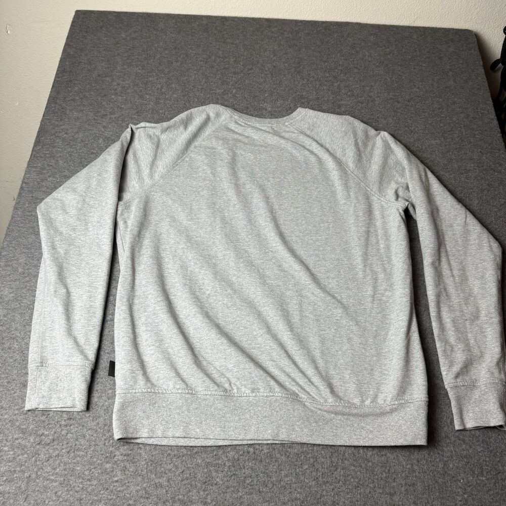 Patagonia Pastel P-6 Label Ahnya Crew Sweatshirt Gray sz XL Organic EUC Gray - Picture 8 of 9